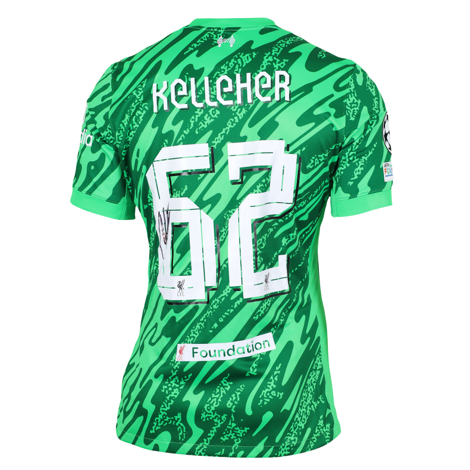Caoimhin Kelleher Liverpool shirt