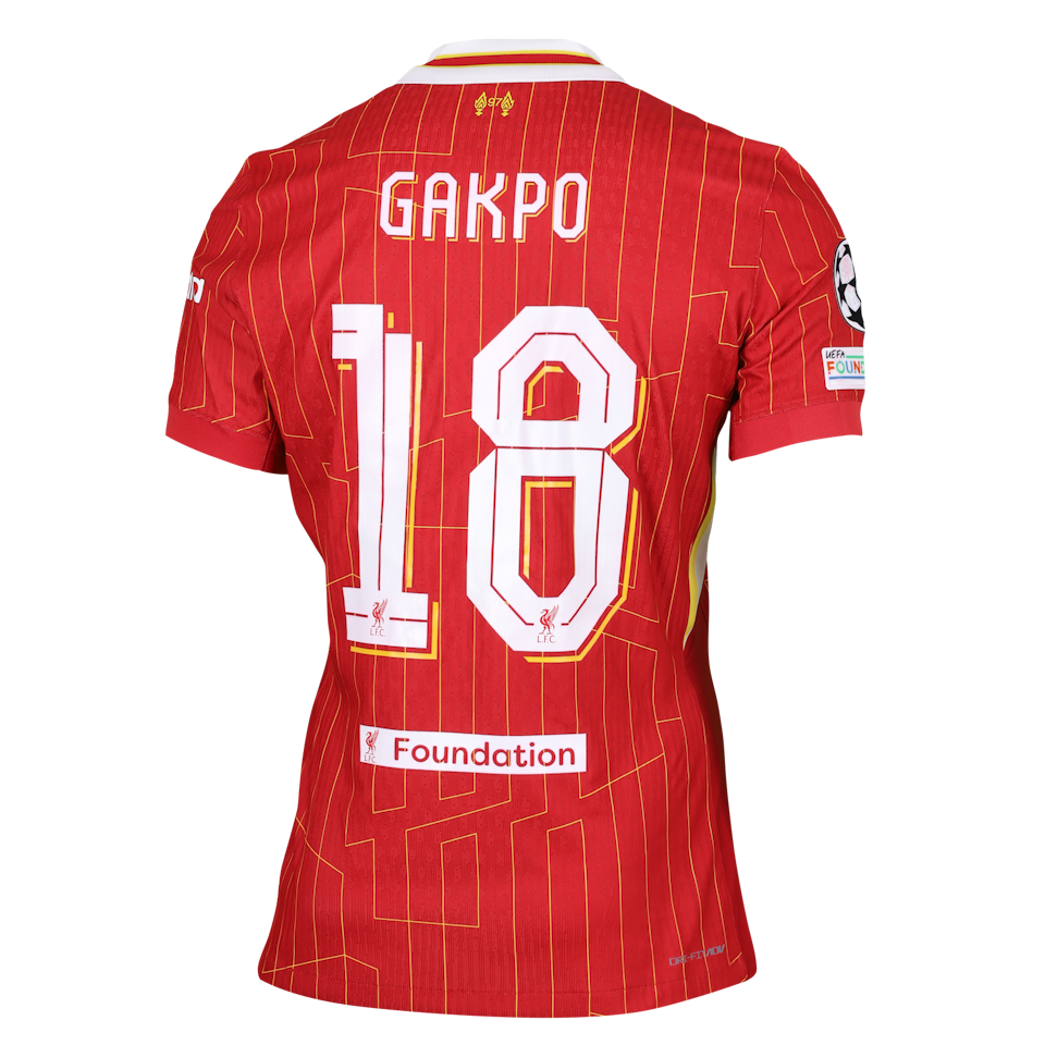 Cody Gakpo Liverpool shirt