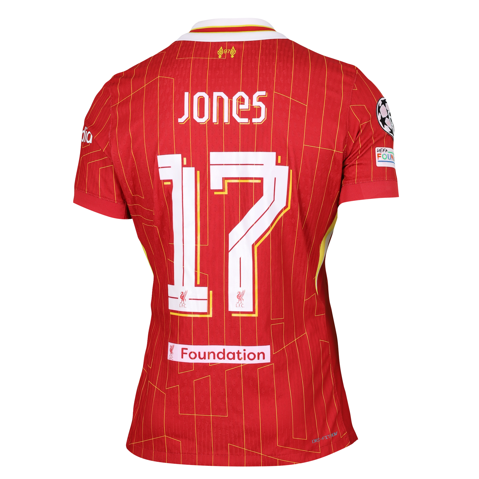 Curtis Jones | MatchWornShirt