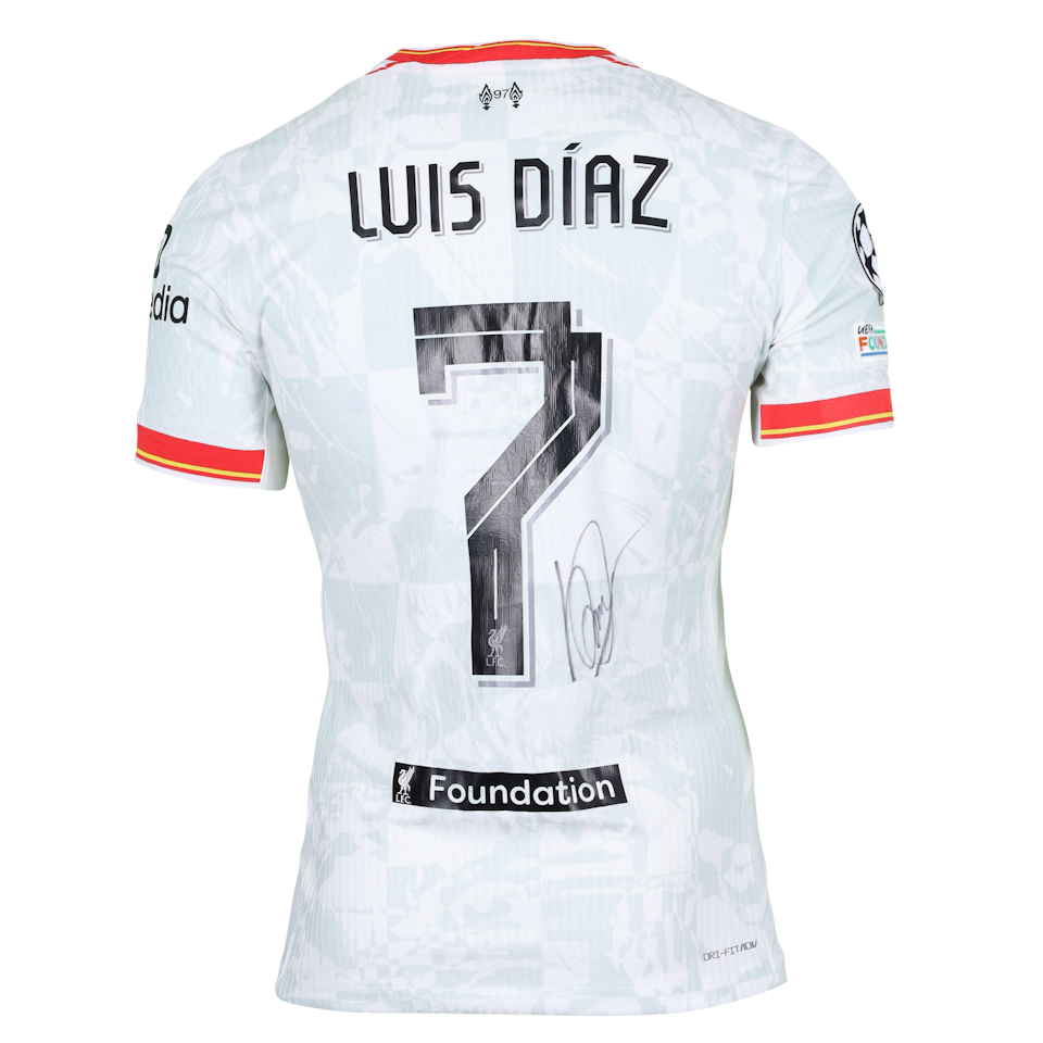 Shirt van Luis Díaz Liverpool