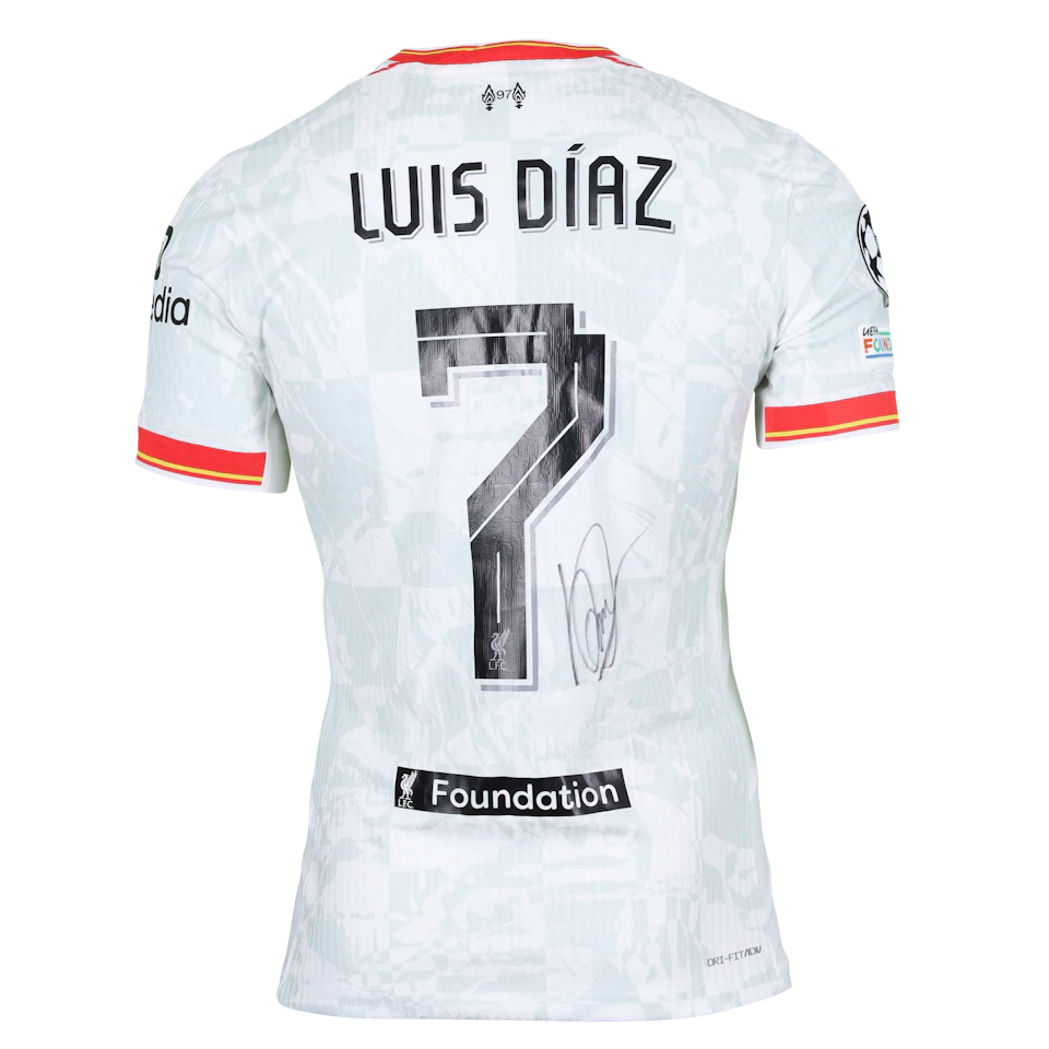 Luis Díaz Liverpool shirt