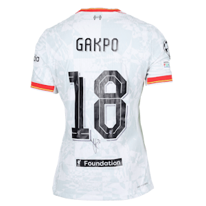 Cody Gakpo Liverpool shirt