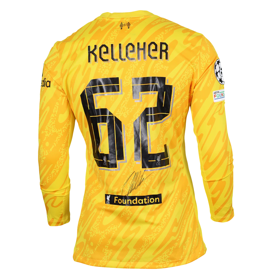 来自Liverpool的Caoimhin Kelleher球衣