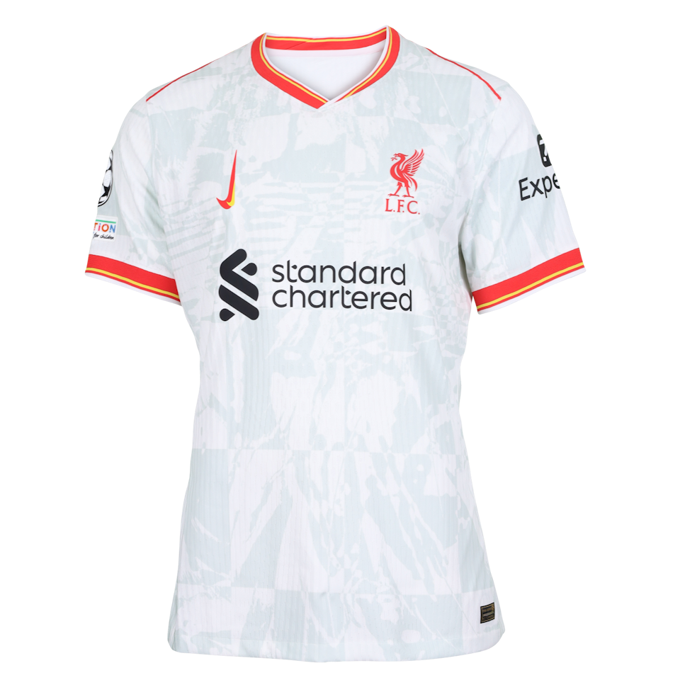 Virgil van Dijk Liverpool shirt