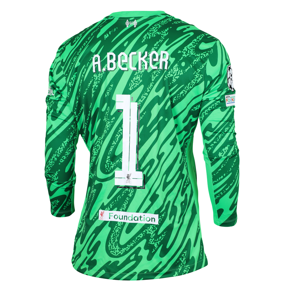 Alisson Becker Liverpool shirt