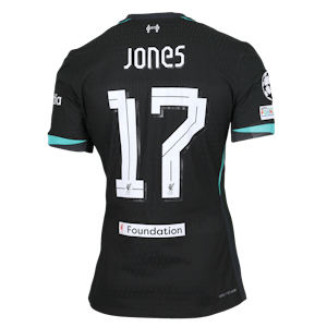 Curtis Jones Liverpool shirt