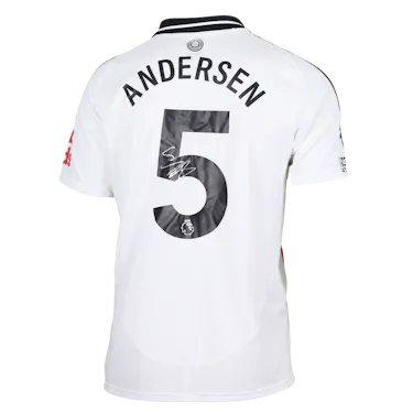 Fulham 팀의 Joachim Andersen 셔츠