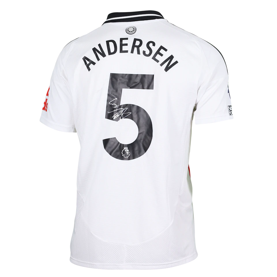 Fulham 팀의 Joachim Andersen 셔츠