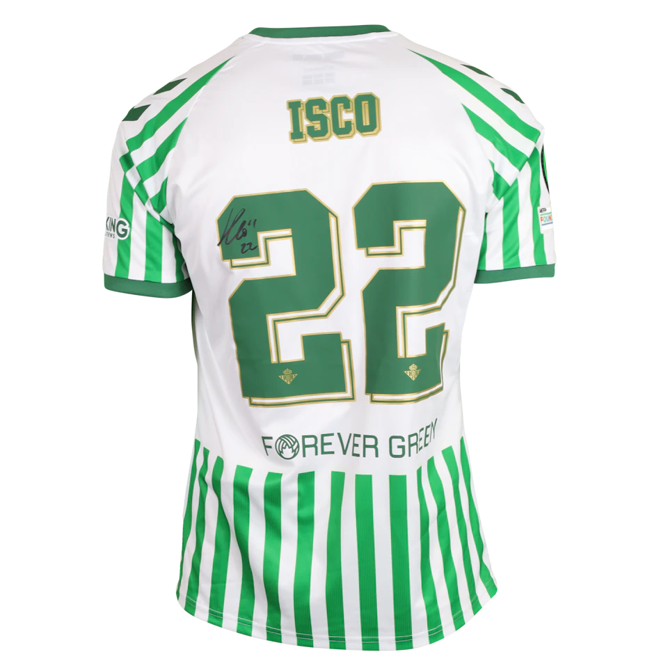 Isco Alarcón Real Betis camisa.