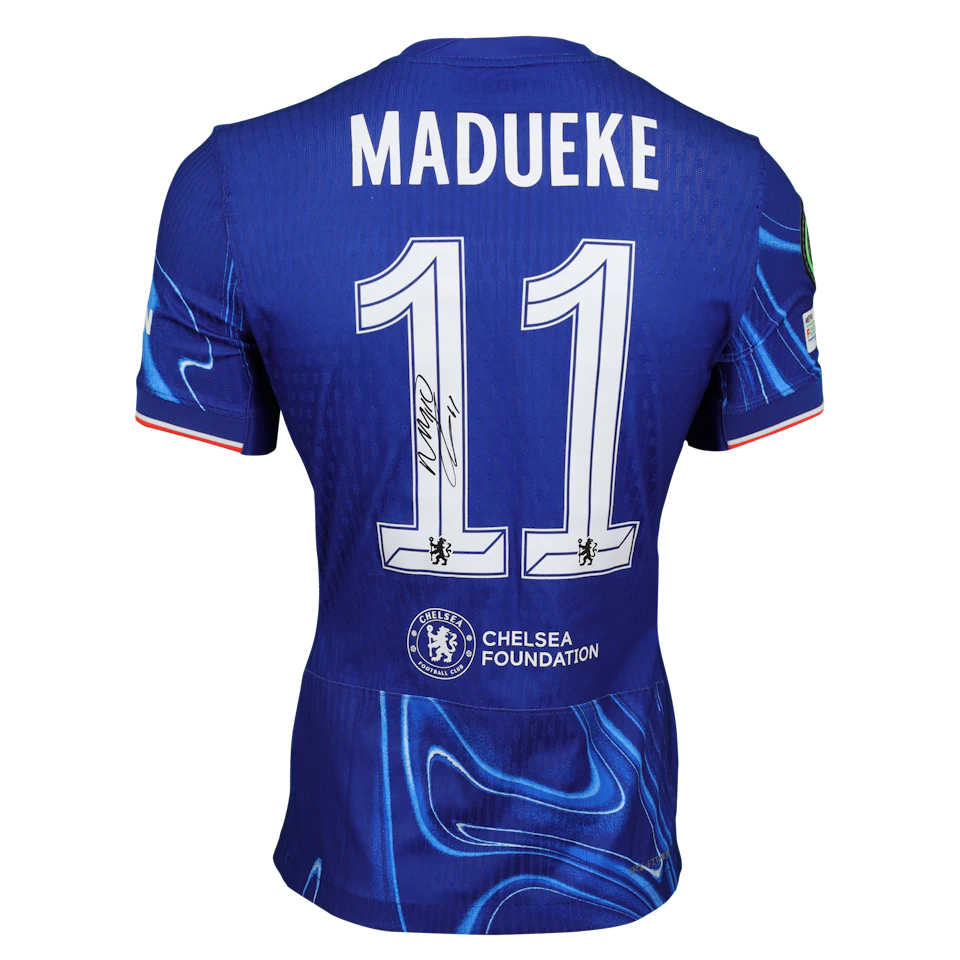 Chelsea 팀의 Chukwunonso Madueke 셔츠