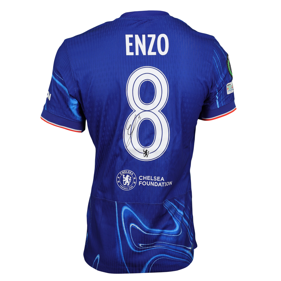 Enzo Fernández Chelsea shirt