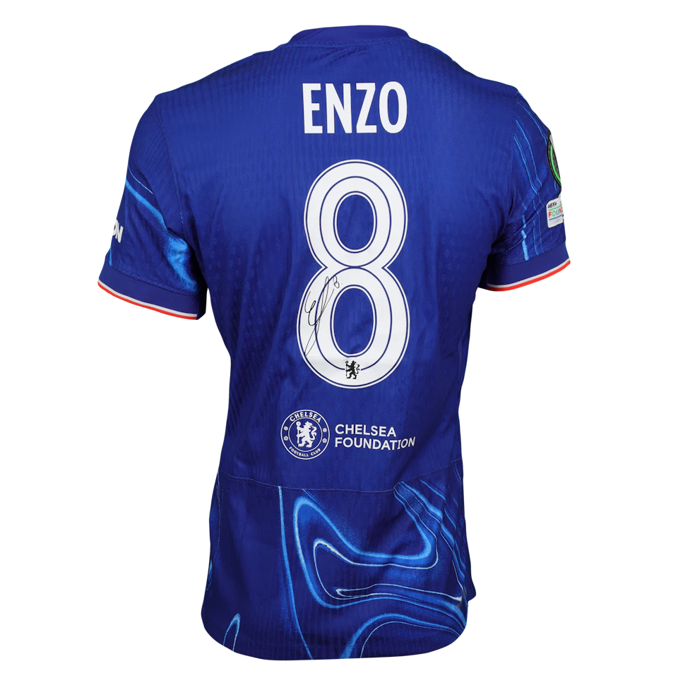 Enzo Fernández Chelsea shirt