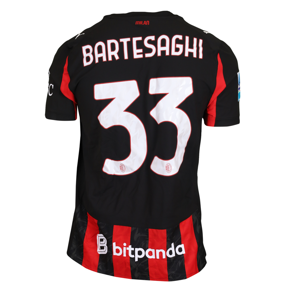 Maillot de Davide Bartesaghi (AC Milan)