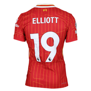 Harvey Elliot Liverpool shirt