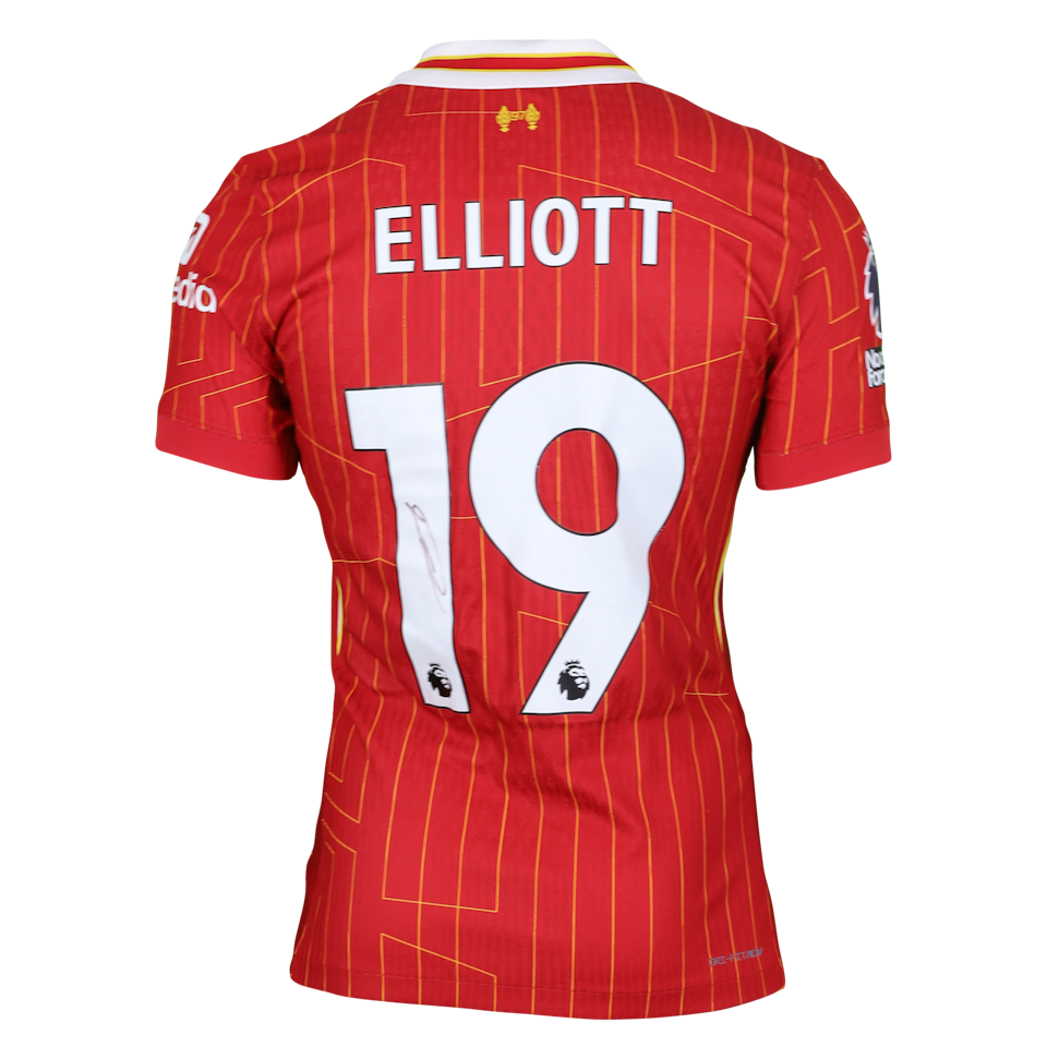 Harvey Elliot Liverpool shirt