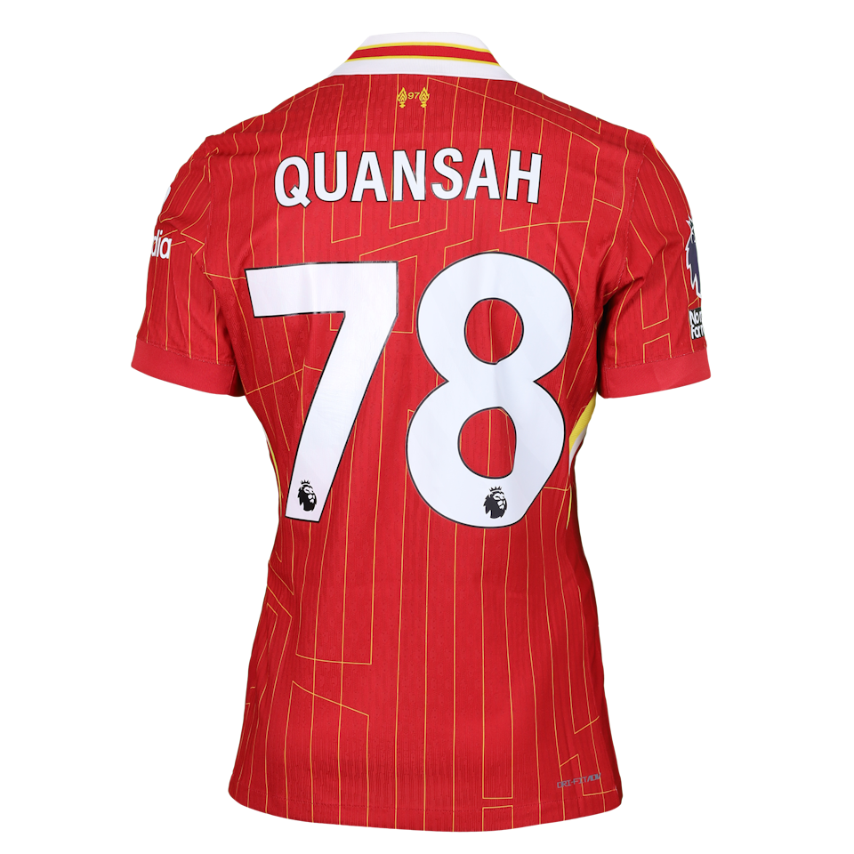 Jarell Quansah Liverpool shirt
