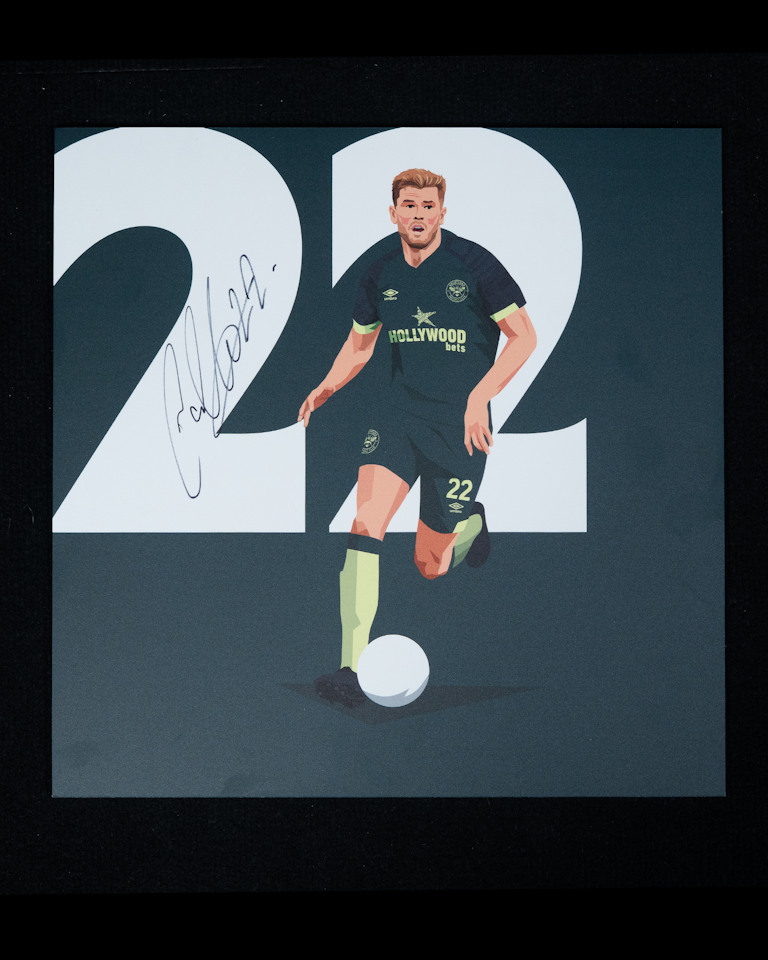 Nathan Collins - Away Dressing Room Plaque