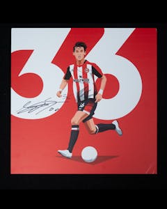 Kim Ji-soo - Away Dressing Room Plaque
