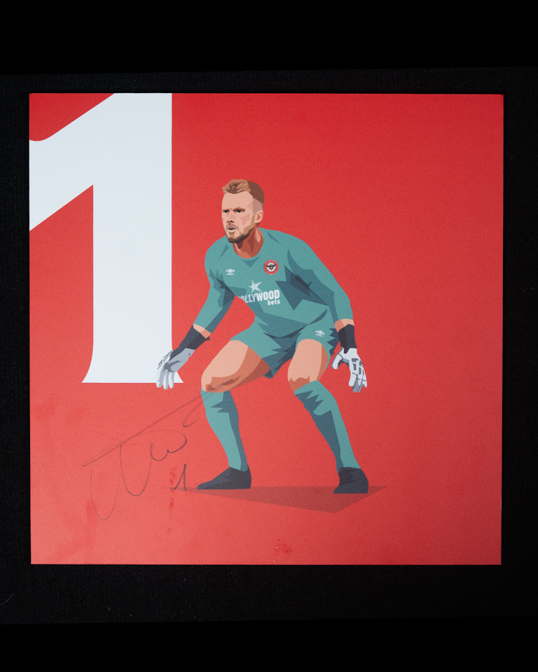 Mark Flekken - Away Dressing Room Plaque