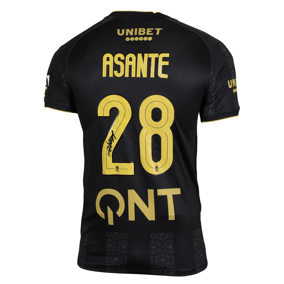 Raymond Asante Sporting Charleroi shirt