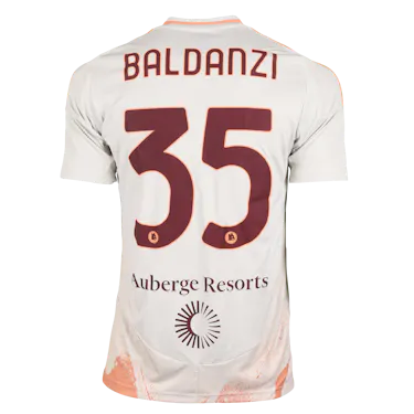 AS Roma 팀의 Tommaso Baldanzi 셔츠
