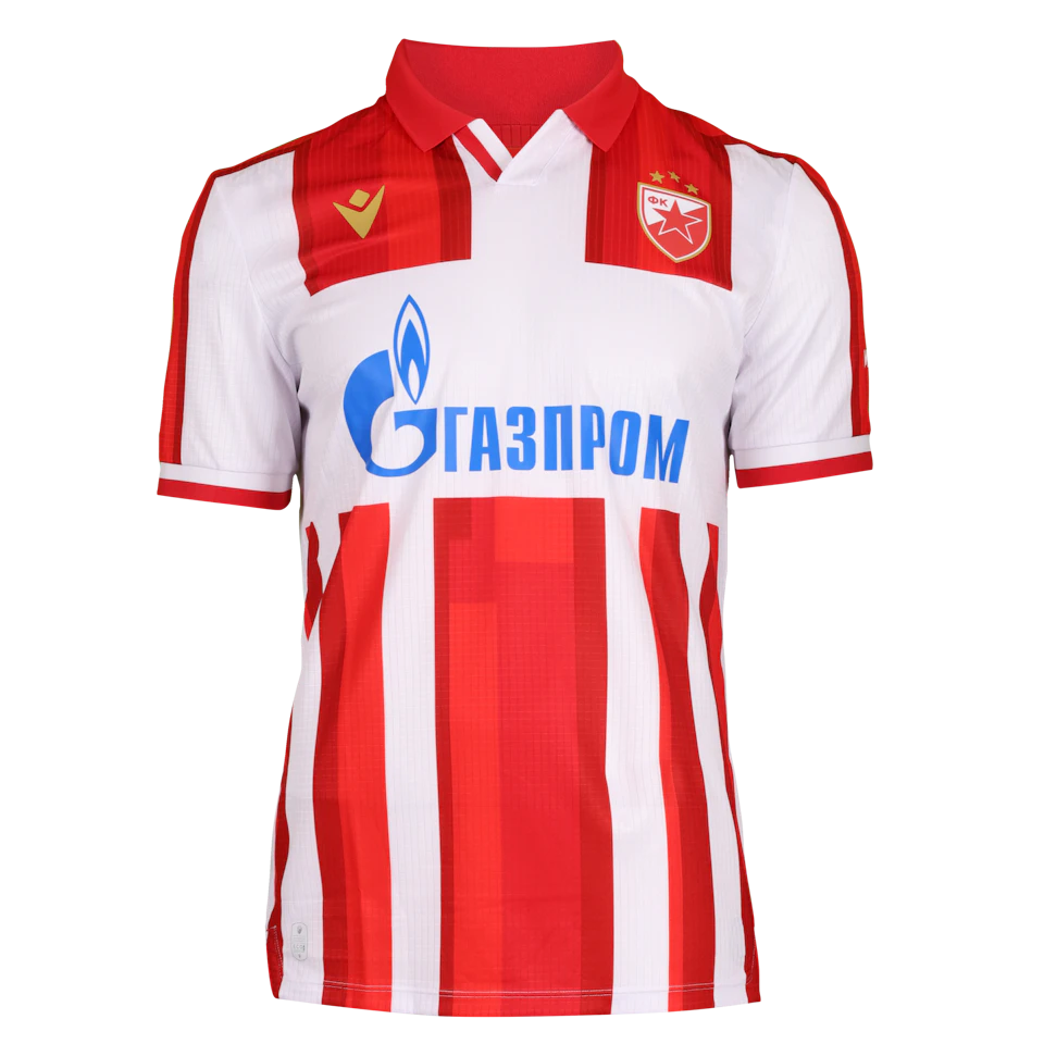 来自FK Crvena zvezda的Bruno Duarte da Silva球衣