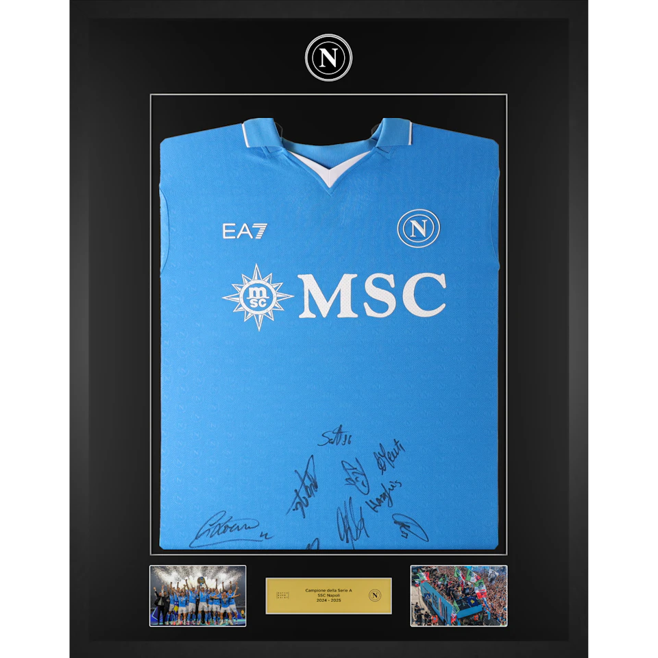 Limited Edition Framed Squad Signed Shirt #4