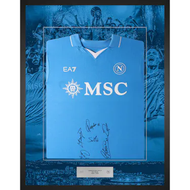 Limited Edition Framed Squad Signed Shirt #6