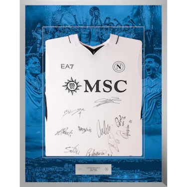 Limited Edition Framed Squad Signed Shirt #10