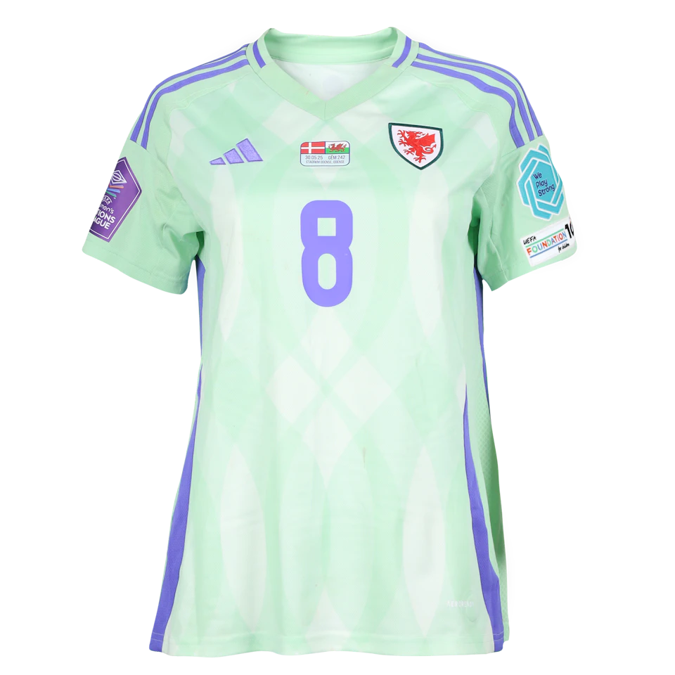 Wales W 팀의 Angharad James-Turner 셔츠
