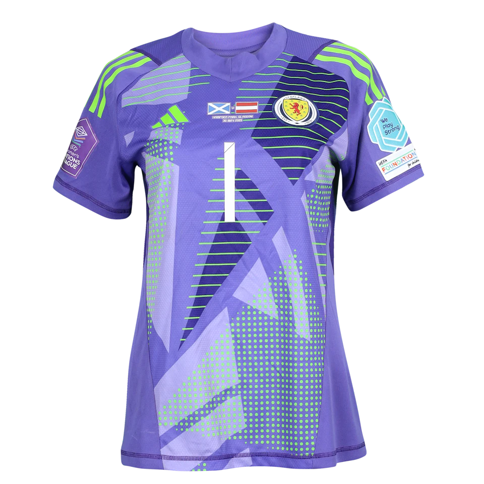 来自Scotland W的Lee Alexander球衣