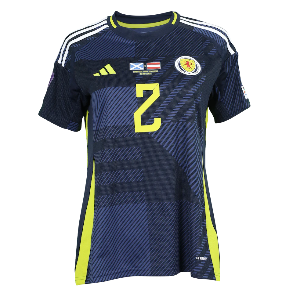 Scotland W 팀의 Kirsty Smith 셔츠