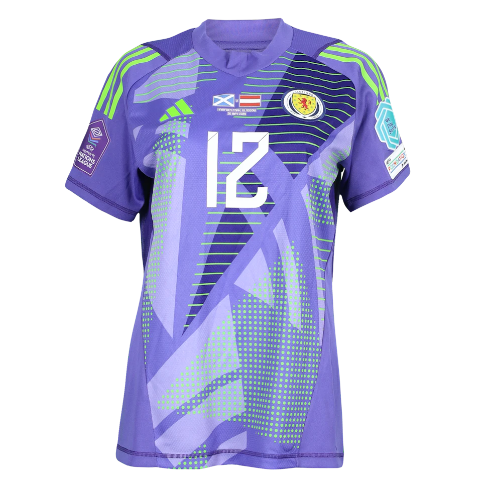 Camisola de Sandy MacIver, Scotland W