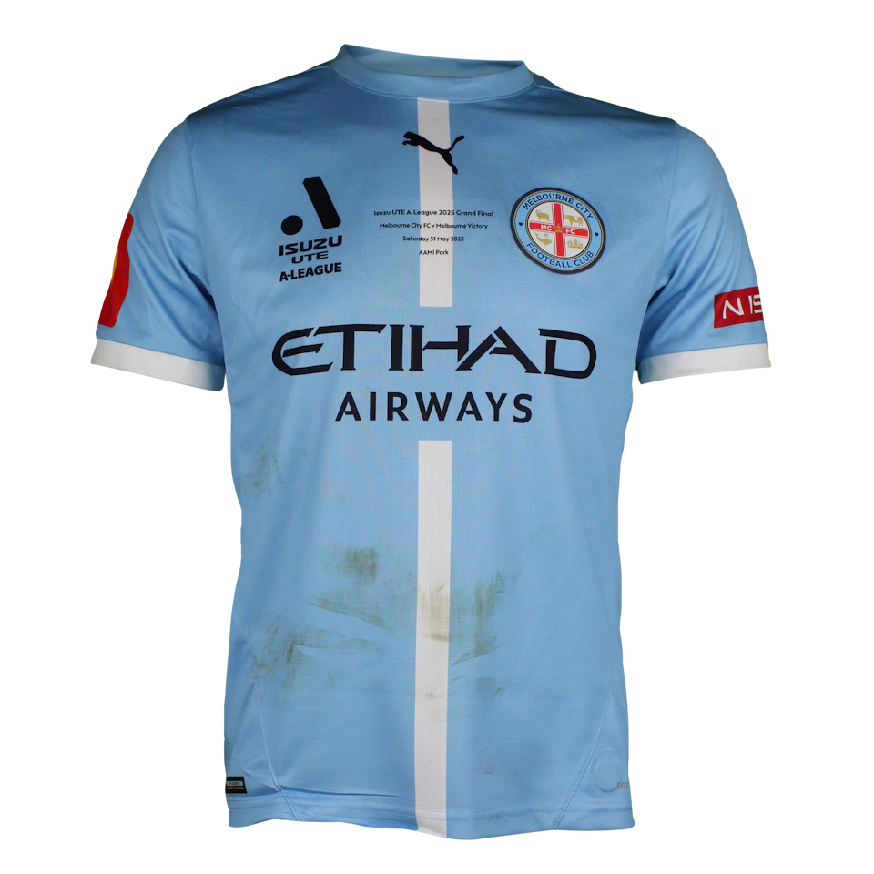 Melbourne City 팀의 Germán Julio Ferreyra 셔츠