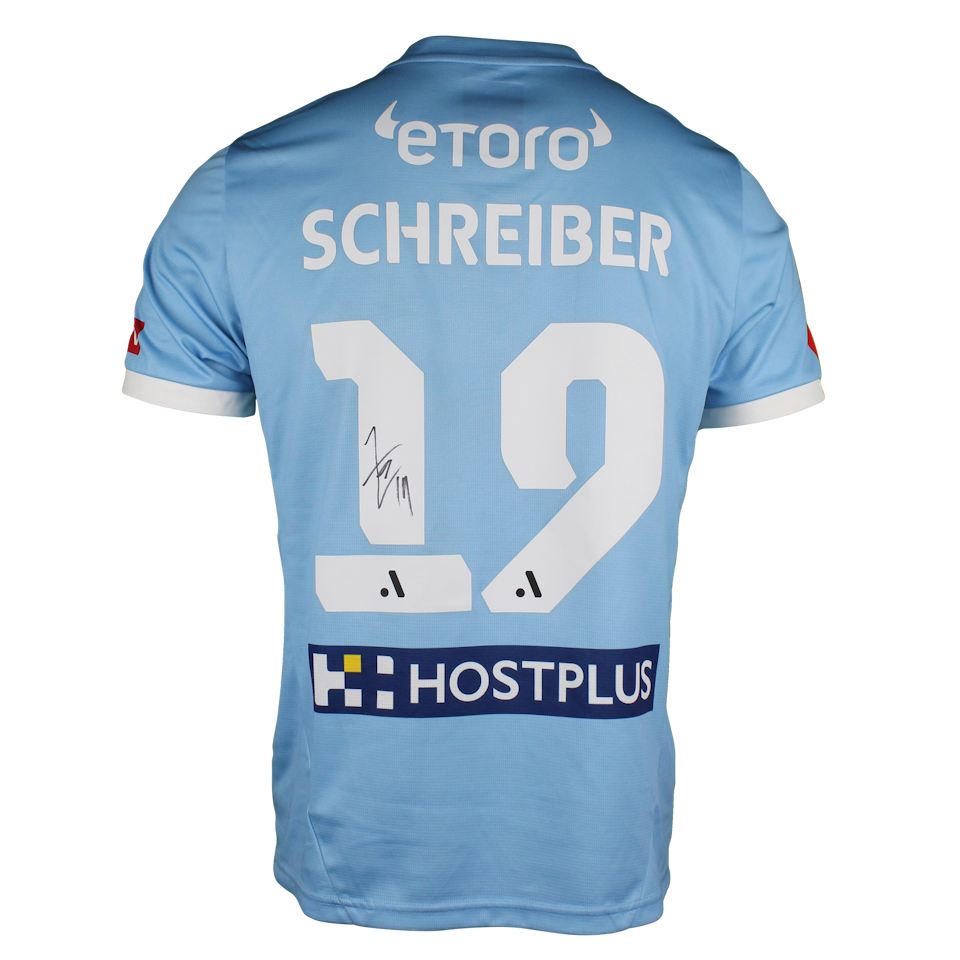 Zane Schreiber Melbourne City jersey