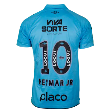 Santos 팀의 Neymar da Silva Santos Junior 셔츠