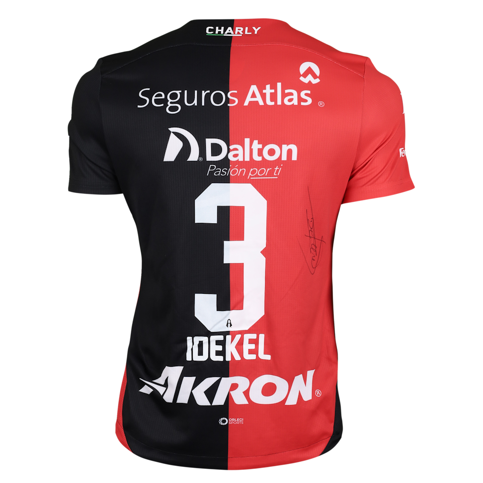 Idekel Alberto Domínguez Rodríguez Atlas FC jersey