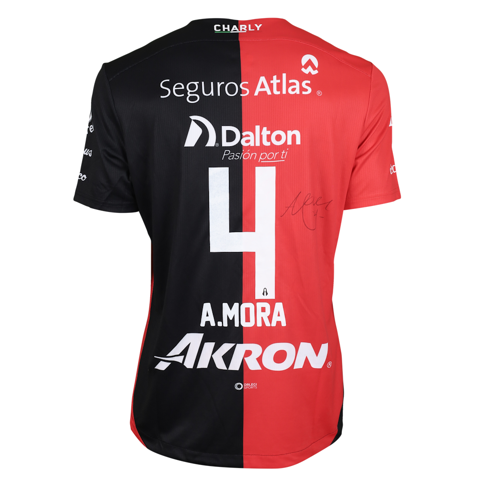Adrián Mora Atlas FC jersey