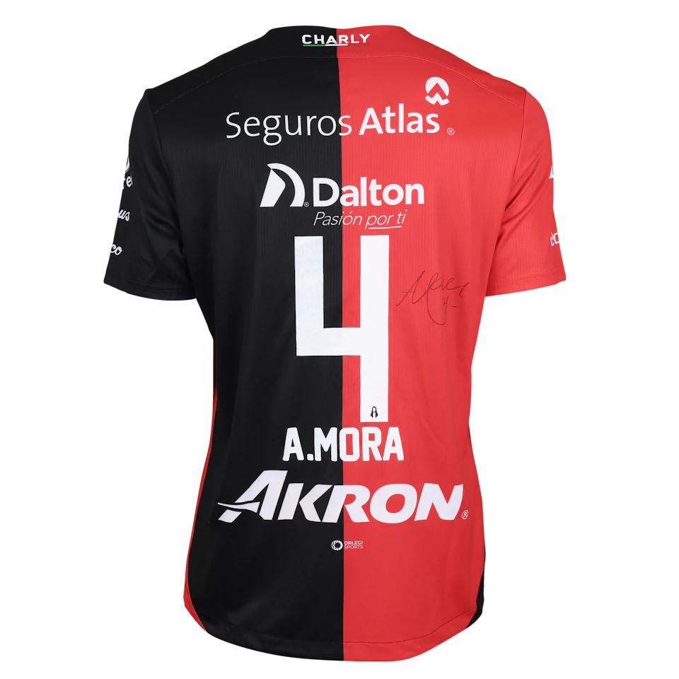 Adrián Mora Atlas FC shirt