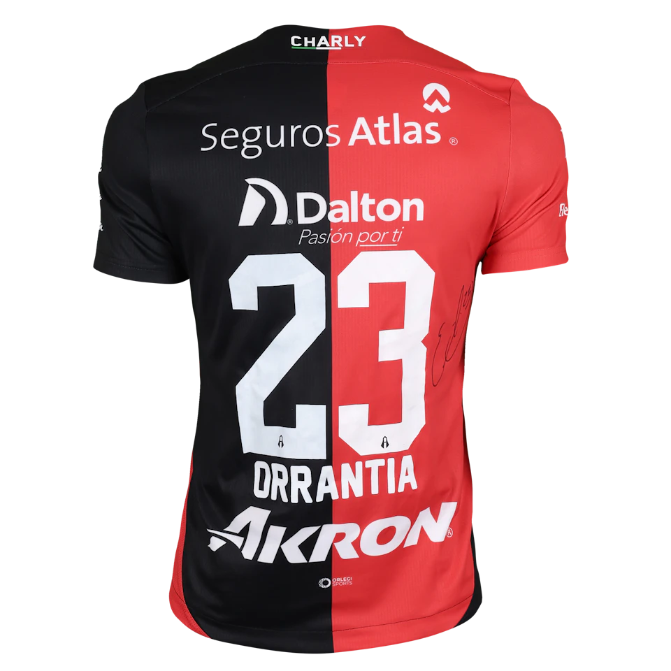 Camiseta Carlos Emilio Orrantía Treviño Atlas FC