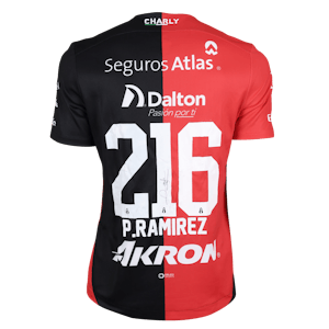 Paulo Ramírez Atlas FC shirt