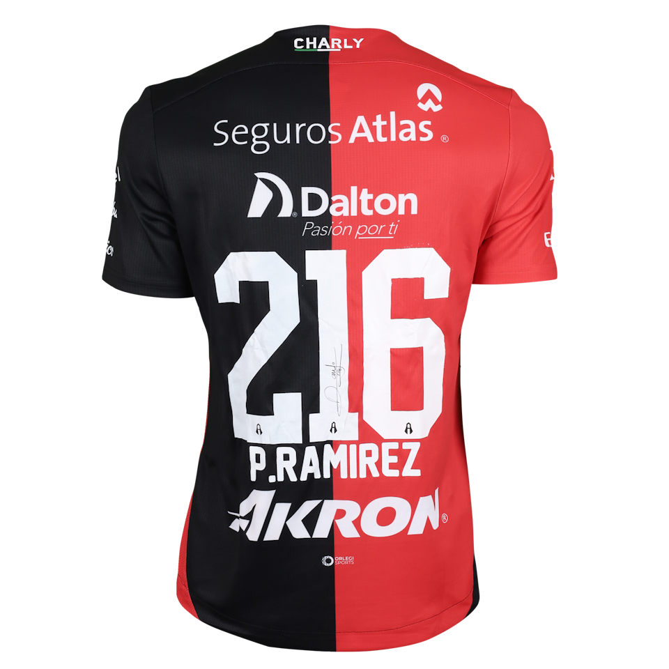 Paulo Ramírez Atlas FC shirt