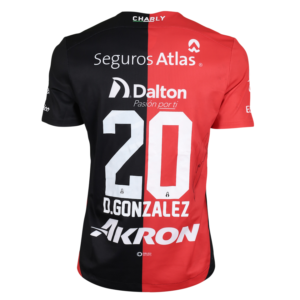 Diego Luis Gonzalez Alcaraz Atlas FC jersey