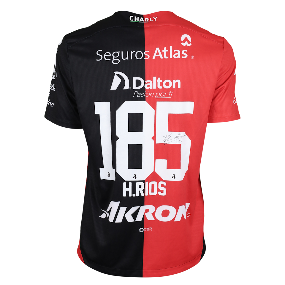 Víctor Hugo Ríos de Alba Atlas FC shirt