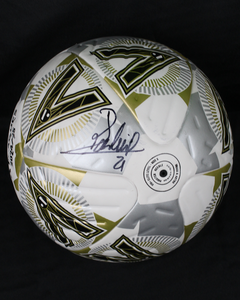 Captain Signed Ball - 2 | MatchWornShirt