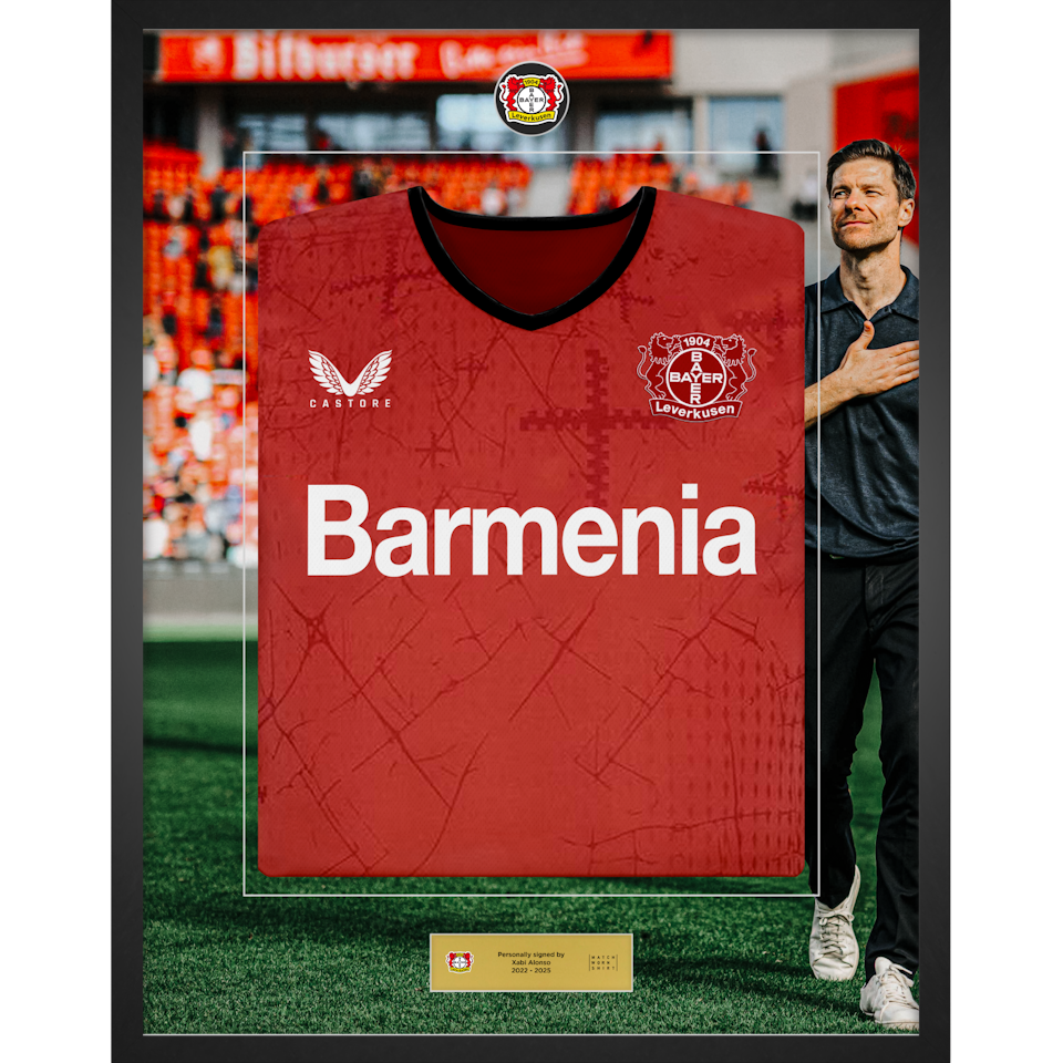 Xabi Alonso | Framed Signed Shirt