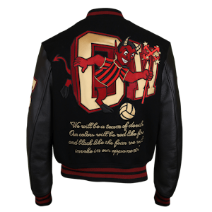 Off-White™️ c/o AC Milan 24/25 varsity jacket