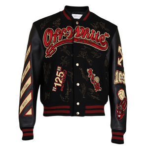 Off-White™️ c/o AC Milan 24/25 varsity jacket
