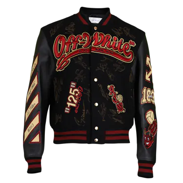 Off-White™️ c/o AC Milan 24/25 varsity jacket