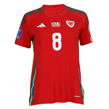 来自Wales W的Angharad James-Turner球衣